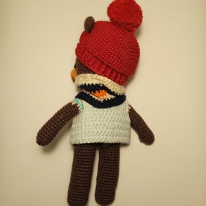 Amigurumi horgolt medve - játék & sport - plüssállat & játékfigura - maci - Meska.hu