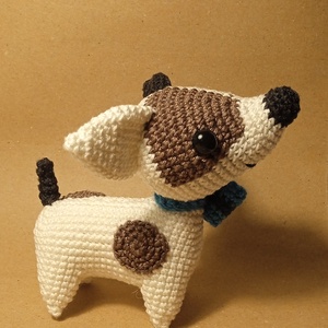 Amigurumi horgolt kutya - játék & sport - plüssállat & játékfigura - kutya - Meska.hu