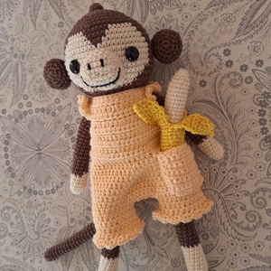 Amigurumi horgolt majom, Játék & Sport, Plüssállat & Játékfigura, Majom, Horgolás, Varrás, MESKA