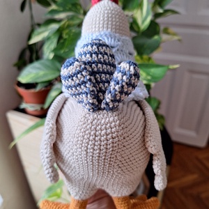 Amigurumi horgolt tyúk - játék & sport - plüssállat & játékfigura - más figura - Meska.hu