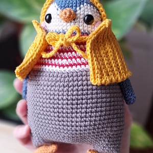 Amigurumi horgolt pingvin, Játék & Sport, Plüssállat & Játékfigura, Más figura, Horgolás, Varrás, MESKA