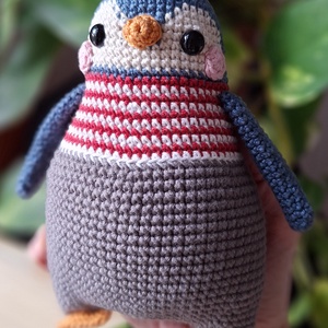 Amigurumi horgolt pingvin - játék & sport - plüssállat & játékfigura - más figura - Meska.hu Amigurumi horgolt pingvin - játék & sport - plüssállat & játékfigura - más figura - Meska.hu
