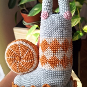 Amigurumi horgolt csiga, Játék & Sport, Plüssállat & Játékfigura, Más figura, Horgolás, Varrás, MESKA