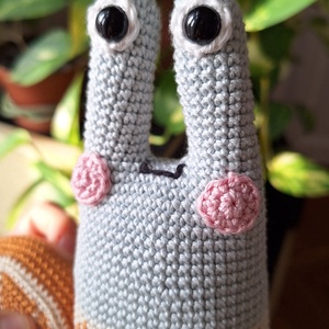 Amigurumi horgolt csiga - játék & sport - plüssállat & játékfigura - más figura - Meska.hu