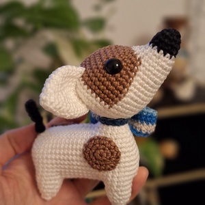 Amigurumi horgolt kutyus - Meska.hu