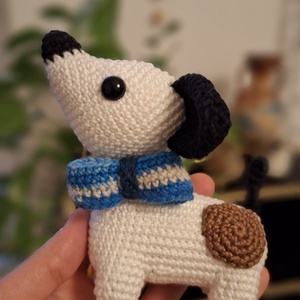 Amigurumi horgolt kutyus - játék & sport - plüssállat & játékfigura - kutya - Meska.hu