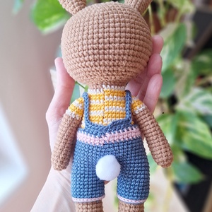 Amigurumi horgolt nyuszi - játék & sport - plüssállat & játékfigura - nyuszi - Meska.hu