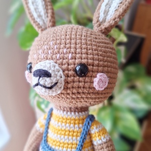 Amigurumi horgolt nyuszi - játék & sport - plüssállat & játékfigura - nyuszi - Meska.hu