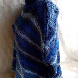TRENDI LAZA FAZONÚ MELEG GARBÓS MELLÉNY - XXL MÉRET! - ruha & divat - női ruha - mellény - Meska.hu