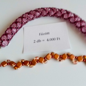 GYÖNGY KARKÖTŐK VÉGKIÁRUSÍTÁSA! 102-103-104-105. CSOMAG - ékszer - karkötő - gyöngyös karkötő - Meska.hu