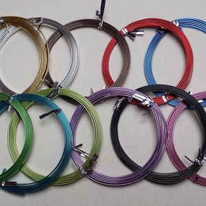 Aluminium drót lapos 3mmX1,5m  1db - kellékek & szerszámok - gyurma - Meska.hu