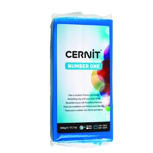 Cernit number one süthető gyurma 500g valódi kék - kellékek & szerszámok - gyurma - kiégethető gyurma - Meska.hu