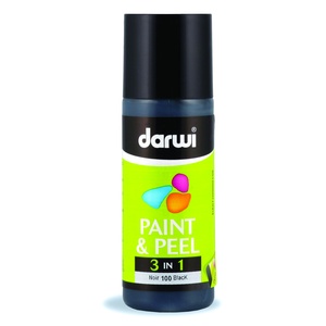 Darwi  3 in 1 üvegmatrica fekete fehér 80ml - kellékek & szerszámok - festék - matricafesték - Meska.hu