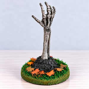 Csontváz kéz Halloween dekoráció � kézzel készített süthető gyurma szobor - Meska.hu