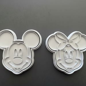 Mickey és Minnie Süteményformák - Meska.hu