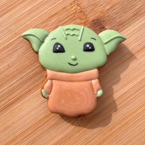 Yoda mézeskalács, Otthon & Életmód, Dekoráció, Dísztárgy, Mézeskalácssütés, MESKA