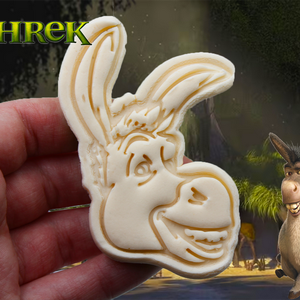 Shrek SzamárSütikiszúró Fondanthoz Keszkhez Gyurmához, Otthon & Életmód, Konyhafelszerelés, tálalás, Sütés, főzés, Sütikiszúró, , MESKA