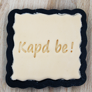 KAPD BE! vicces Sütikiszúró Fondanthoz Keszkhez Gyurmához - otthon & életmód - konyhafelszerelés, tálalás - sütés, főzés - sütikiszúró - Meska.hu