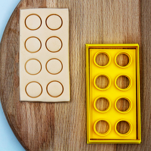 LEGO Építőkocka 8-lyukú Süti Kiszúró Kekszekhez Gyurmához, Otthon & Életmód, Konyhafelszerelés, tálalás, Sütés, főzés, Sütikiszúró, , MESKA