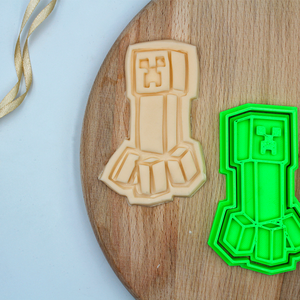 Minecraft Creeper Sütikiszúró Gamereknek Kekszhez Gyurmához - otthon & életmód - konyhafelszerelés, tálalás - sütés, főzés - sütikiszúró - Meska.hu