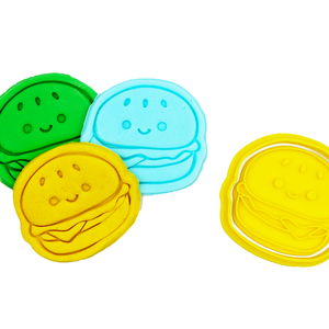 Cuki Hamburger Sütikiszúró mini 6 cm-es Kekszekhez PICIMICIK Termékcsalád Kaja - otthon & életmód - konyhafelszerelés, tálalás - sütés, főzés - sütikiszúró - Meska.hu