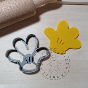 Mickey mancs - süteménykiszúró forma, sütipecsét. Linzer, mézeskalács, keksz kiszúró, Otthon & Életmód, Konyhafelszerelés, tálalás, Sütikiszúró, Sütés, főzés, Mindenmás, Mézeskalácssütés, MESKA