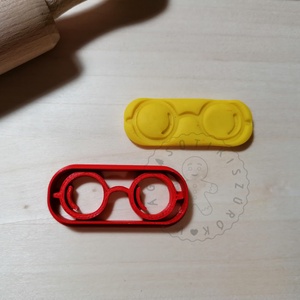 Harry Potter szemüveg - süteménykiszúró forma, sütipecsét. Linzer, mézeskalács, keksz kiszúró, Otthon & Életmód, Konyhafelszerelés, tálalás, Sütikiszúró, Sütés, főzés, Mindenmás, MESKA