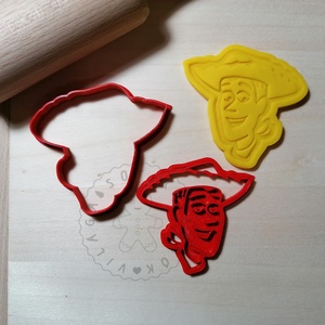 Woody a Toy Storyból - süteménykiszúró forma, sütipecsét. Linzer, mézeskalács, keksz kiszúró - otthon & lakás - konyhafelszerelés, tálalás - sütés, főzés - sütikiszúró - Meska.hu