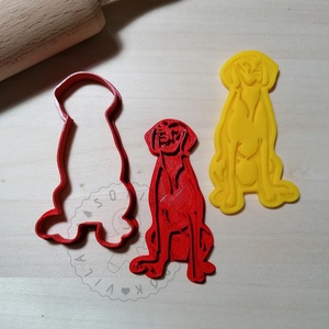 Vizsla - süteménykiszúró forma, sütipecsét. Linzer, mézeskalács, keksz kiszúró - otthon & életmód - konyhafelszerelés, tálalás - sütés, főzés - sütikiszúró - Meska.hu