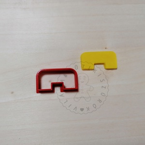Rövid szárú U alak süthető gyurma kiszúrók - polymerclay, kiszúró, kellék - otthon & életmód - konyhafelszerelés, tálalás - sütés, főzés - sütikiszúró - Meska.hu