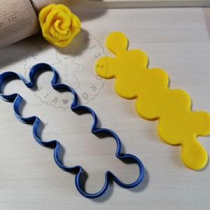 Rózsa készítő sablon süthető gyurma kiszúrók - polymerclay, kiszúró, kellék, Otthon & Életmód, Konyhafelszerelés, tálalás, Sütikiszúró, Sütés, főzés, Mindenmás, Ékszerkészítés, MESKA