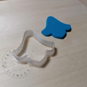 Harangvirág alakú süthető gyurma kiszúrók (5db) - polymerclay, kiszúró, kellék - otthon & életmód - konyhafelszerelés, tálalás - sütés, főzés - sütikiszúró - Meska.hu