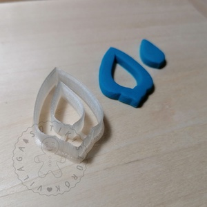 Marokkói csepp süthető gyurma kiszúró - polymerclay, kiszúró, kellék, Otthon & Életmód, Konyhafelszerelés, tálalás, Sütikiszúró, Sütés, főzés, Mindenmás, Ékszerkészítés, MESKA