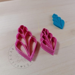 Csiga 1 süthető gyurma kiszúrók - polymerclay, kiszúró, kellék - otthon & életmód - konyhafelszerelés, tálalás - sütés, főzés - sütikiszúró - Meska.hu