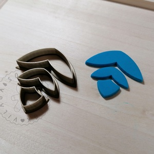 3 részes fülbevaló szett 02 alakú süthető gyurma kiszúrók (3db) - polymerclay, kiszúró, kellék, Otthon & Életmód, Konyhafelszerelés, tálalás, Sütikiszúró, Sütés, főzés, Mindenmás, Ékszerkészítés, MESKA