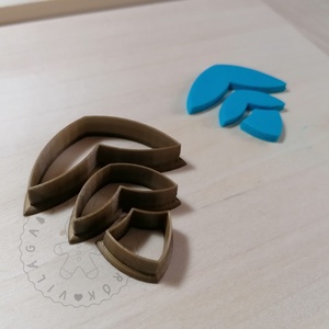 3 részes fülbevaló szett 02 alakú süthető gyurma kiszúrók (3db) - polymerclay, kiszúró, kellék - otthon & életmód - konyhafelszerelés, tálalás - sütés, főzés - sütikiszúró - Meska.hu