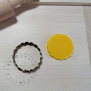 Linzer alap - süteménykiszúró forma, sütipecsét. Sütikiszúró. Mézeskalács, keksz kiszúró, Otthon & Életmód, Konyhafelszerelés, tálalás, Sütikiszúró, Sütés, főzés, Mindenmás, Mézeskalácssütés, MESKA
