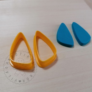 Vese forma párban, süthető gyurma kiszúrók - polymerclay, kiszúró, kellék, Otthon & Életmód, Konyhafelszerelés, tálalás, Sütikiszúró, Sütés, főzés, Mindenmás, Ékszerkészítés, MESKA