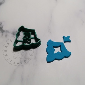 Marokkói csepp fánk 03 süthető gyurma kiszúró - polymerclay, kiszúró, kellék - otthon & életmód - konyhafelszerelés, tálalás - sütés, főzés - sütikiszúró - Meska.hu