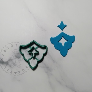 Marokkói csepp fánk 03 süthető gyurma kiszúró - polymerclay, kiszúró, kellék, Otthon & Életmód, Konyhafelszerelés, tálalás, Sütikiszúró, Sütés, főzés, Mindenmás, Ékszerkészítés, MESKA