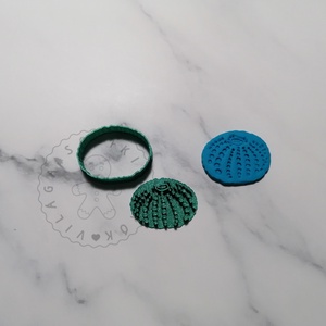 Tengerisün süthető gyurma kiszúró - polymerclay, kiszúró, kellék - otthon & életmód - konyhafelszerelés, tálalás - sütés, főzés - sütikiszúró - Meska.hu
