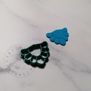 Botanikai forma 02 süthető gyurma kiszúrók - polymerclay, kiszúró, kellék - otthon & életmód - konyhafelszerelés, tálalás - sütés, főzés - sütikiszúró - Meska.hu