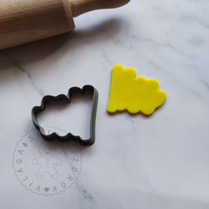 Boo körvonal mini - süteménykiszúró forma, sütipecsét. Linzer, mézeskalács, keksz kiszúró - otthon & életmód - konyhafelszerelés, tálalás - sütés, főzés - sütikiszúró - Meska.hu