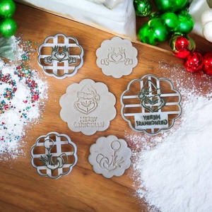 Grincses kekszkiszúrók, Otthon & Életmód, Konyhafelszerelés, tálalás, Sütés, főzés, Sütikiszúró, Mindenmás, MESKA