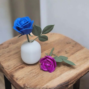 Élethű örök rózsa (Valentin-napra, Nőnapra) - otthon & életmód - dekoráció - virágdísz és tartó - csokor & virágdísz - Meska.hu