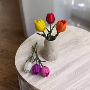 Élethű tulipán (Valentin-napra, Nőnapra) - Meska.hu