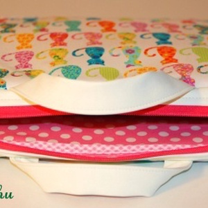 Evy0107 rendelése-Cicás laptop táska -  - Meska.hu