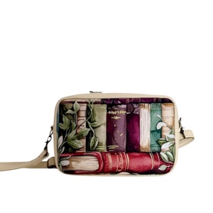 Drapp könyves crossbody táska - táska & tok - kézitáska & válltáska - válltáska - Meska.hu