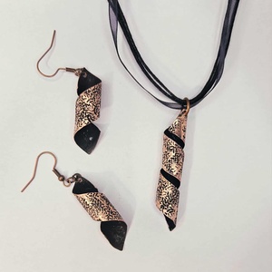 Spirál fülbevaló vagy medál, Ékszer, Fülbevaló, Karika fülbevaló, Ékszerkészítés, Ötvös, MESKA