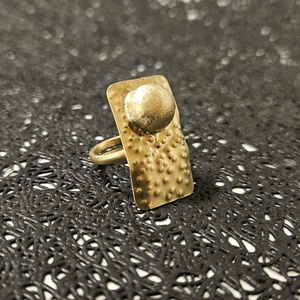 Bogyós textúrás gyűrű, Ékszer, Gyűrű, Statement gyűrű, Ékszerkészítés, Ötvös, MESKA